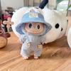 Cute Mini Plush Doll'S Bib Pants 17cm Labubu I II Idol Dolls Sitting Party Clothing Outfit Accessories For Korea Kpop Exo