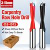New 2 Flute Drill Bits 10mm Shank Left/Right Router Bits Carbide Wood Bits Wood Alloy