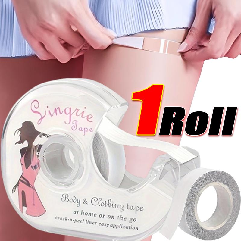 Double-sided Body Tape Self-Adhesive Bra Clothes Dress Shirt Secret Sticker Clear Lingerie Pads Anti-naked Invisible Chest Patch