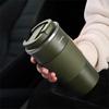 510ml Doppelwandiger Vakuum-Isolierbecher Kaffeetasse Bürobecher für Skoda S Rapid Scala Kodiaq Fabia Kamiq Karoq Octavia A2 A5 A7 ZJ9