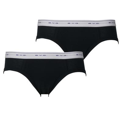 Briefs BVD GOLD Short Length Color Bikini Briefs 2P Cotton WEB Exclusive G034A2P Black [B.V.D.] 100% Men's [Item]