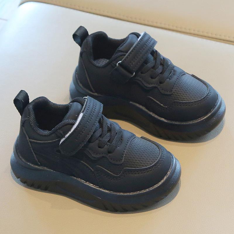 Spring Autumn Kids White Shoes Boys Girls Lightweight Soft Sole Casual Sneakers Baby Sports Shoes