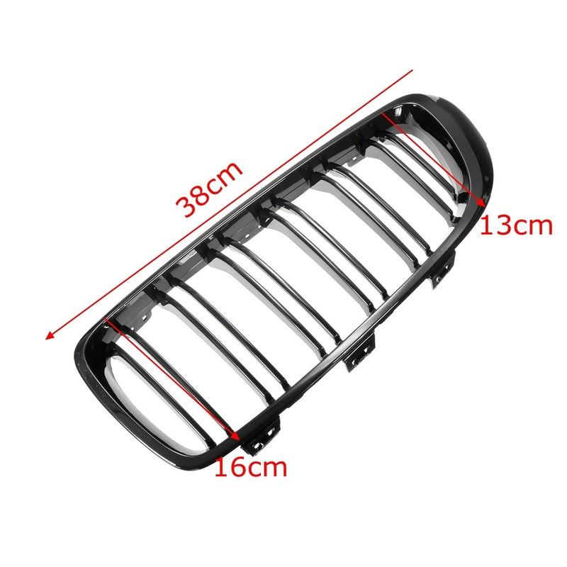 Car Styling Front Kidney Grille Dual Slat Grille For BMW F32 F33 F36 F82 F83 2013- 320i 325i 328i Auto Accessories