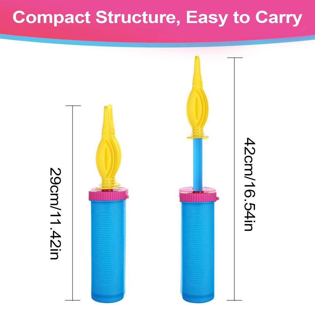 Balloon Pump Balloon Accessories Balloon inflator hand push Air Pump Wedding Valentine Birthday Party Decoration Tools