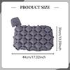 Inflatable Seat Cushion Air Sitting Mat Portable Chair Breathable Pad Waterproof Tear
