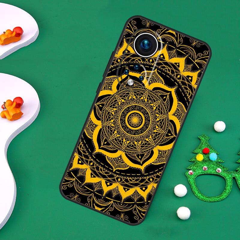 Flowers Mandala Floral Case For Honor Magic 7 Pro 6 5 50 70 90 200 Lite X9b X9a X8a X8b X7a X6a X8 X9 X9c Cover