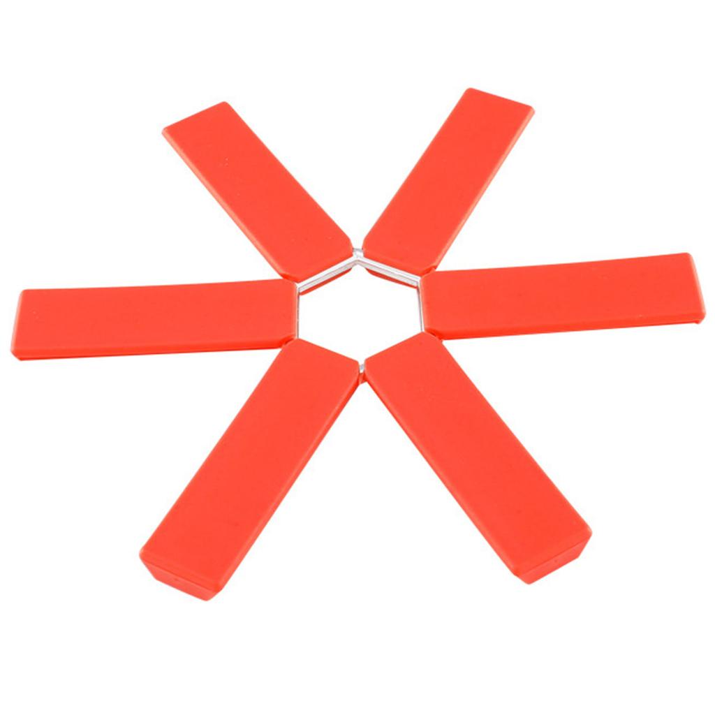 Kitchen Table Mats Heat-resistant Foldable Anti Slippot Dining Table Decoration Mat Dining Plate Coaster Silicone Accessories