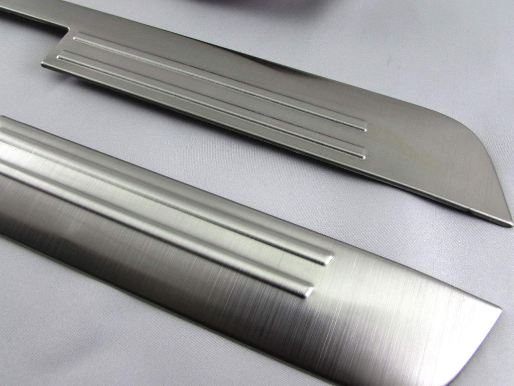 BRIGHTZ Stainless Steel Entrance Mould for Crown Hybrid Scuff Kicking Door Sill Crown 33792 [ENT-MOL-092] (20, 21, 224) - Plate, Step, AZSH20, AZSH21,