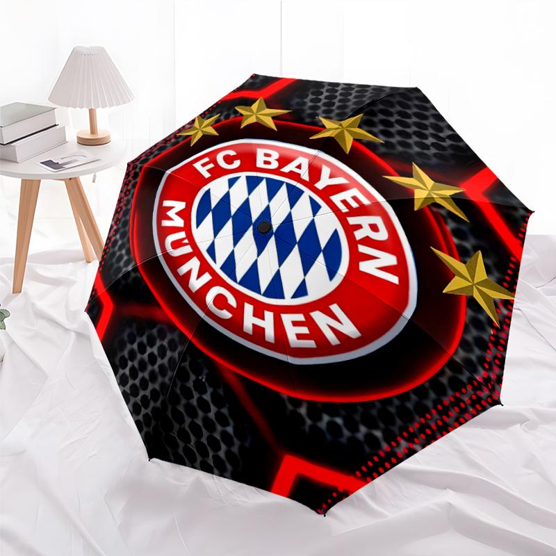 1pc Football Team (37) Umbrella, Sun Protection, And UV Shielding. It Has Eight Sturdy Ribs for Outdoor Use And Perfect Gift