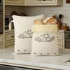Bolsas de Pan de Doble Capa de Cera de Abeja Bolsas Reutilizables para Guardar Pan Bolsas para Mantener Fresco el Pan Uso en Congelador
