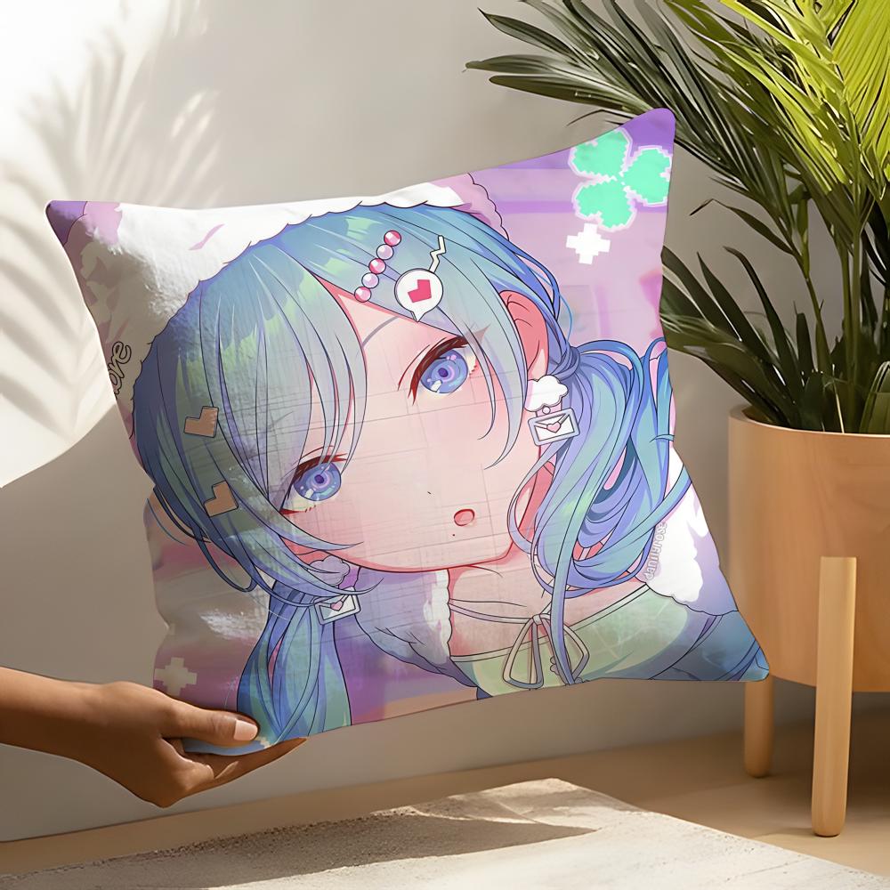 PProject Sekai Anime Young Pillow Case Home Living Room Decoration Linen Pillow Cases Cushion Cover