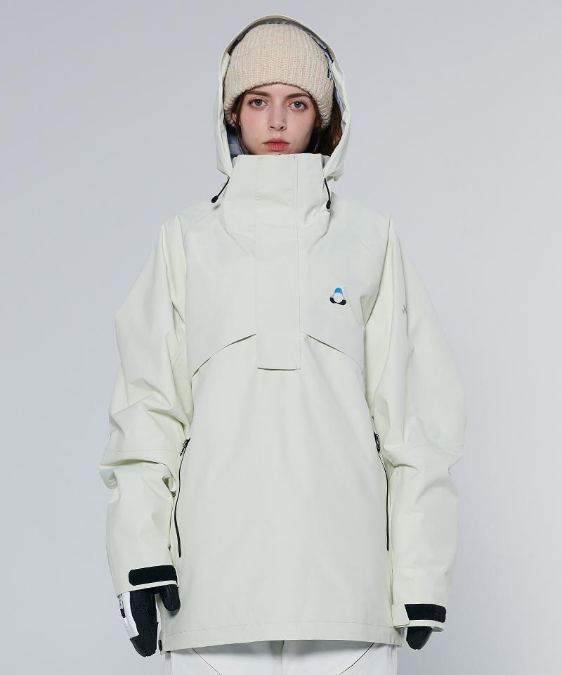 Doll Outerwear [Doll X Dumdidum] 2425 Spica Boardwear Anorak Jacket Ivory Unisex