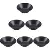 6 Pcs Egg Tart Mold Non-stick Anti-sticking Baking Supplies Easy To Clean Holder Carbon Steel Tools