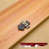 European Style Black Leather Cabinet and Drawer Pull Handle - Round Decorative Wardrobe Door Accessory