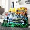 Waterfall Nature Scene Throw Blanket Unique Home Decor Gift For Any Occasiont41