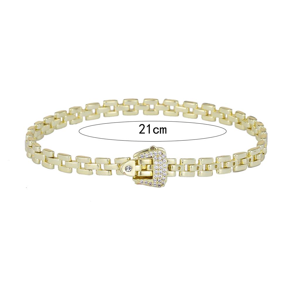 Emmaya Exquisite Wedding Party Simplicity Style Bracelet For Women&Girls Charming Dress-Up With High Quality Zirconia Gift