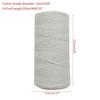 Cotton Wrap Yarn White 1mm Weaving Loom Rug Blankets Rugs Crafts Festival Gift