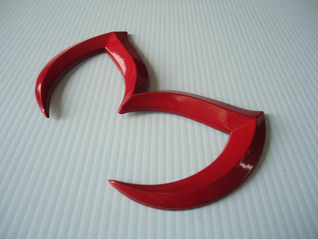 Premium 3d Evil M Emblem Logo Bat Rear Badge Decal For Mazda 3 6 Mazdaspeed Cx Miata