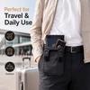 Hidden Compartment Men Belt Wallet Belt Wear Belt Waist Bag Small Mini Wallet Pouch  Cash Holder