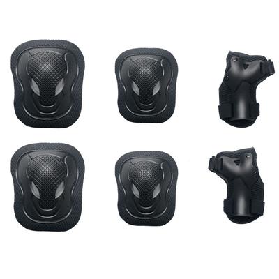 Sports Protective Equipment, Knee, Elbow, And Wrist Sets, 6-piece Set