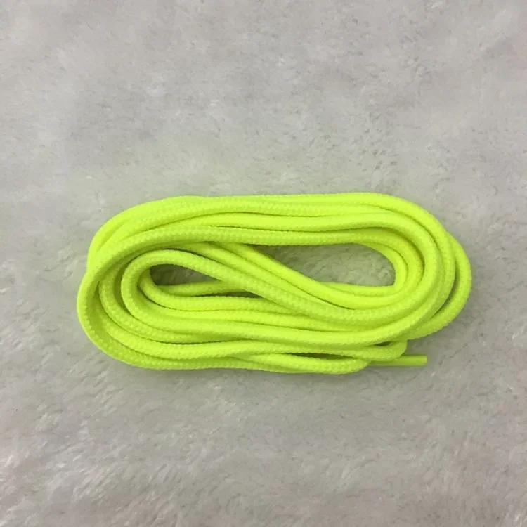 1Pair Classic Round Shoe laces Outdoor Sneakers Shoes Laces Solid Color Kids Adult Rope Shoelaces 90/120/150cm shoes accesories