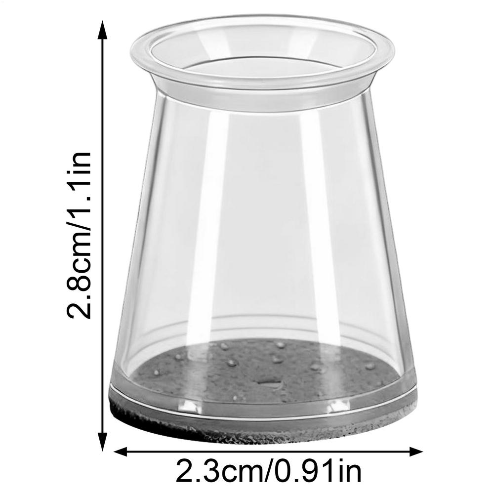 

1pcs Chair Leg Covers Anti-Slip Cover Silicone Felt Chair Foot Pads Noise Reduce Desk Table Foot Protector Pad Safely Mat 3 Size