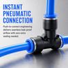 Push in Quick Fittings Hard Pipe Connector Pneumatic Connector  4mm/6mm/8mm/10mm/12mm
