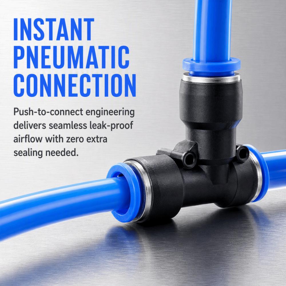 Push in Quick Fittings Hard Pipe Connector Pneumatic Connector 4mm/6mm/8mm/10mm/12mm