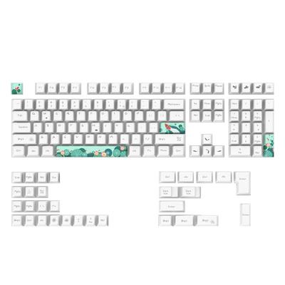Capuchons de touches de hauteur pour clavier mécanique PBT à 108 touches, 5 côtés, par sublimation thermique, adaptés aux claviers 61, 64, 84, 87, 96, 98