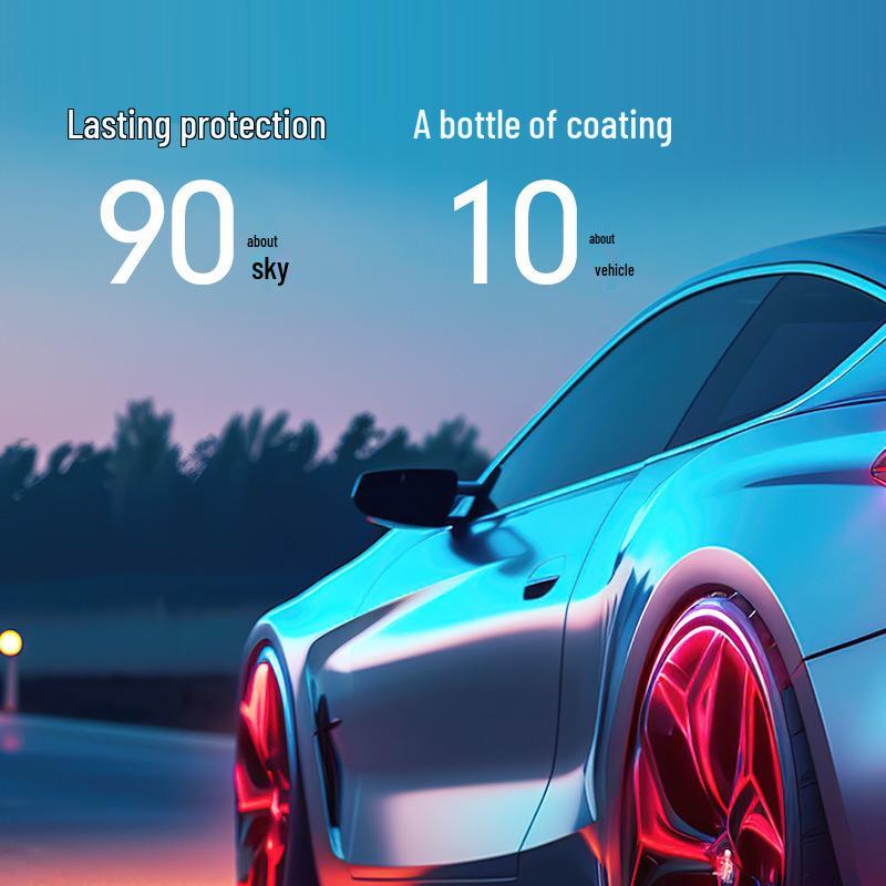 Nano Car Wax & Polish Spray - Crystal Coating Agent for Car Paint Protection & Shine