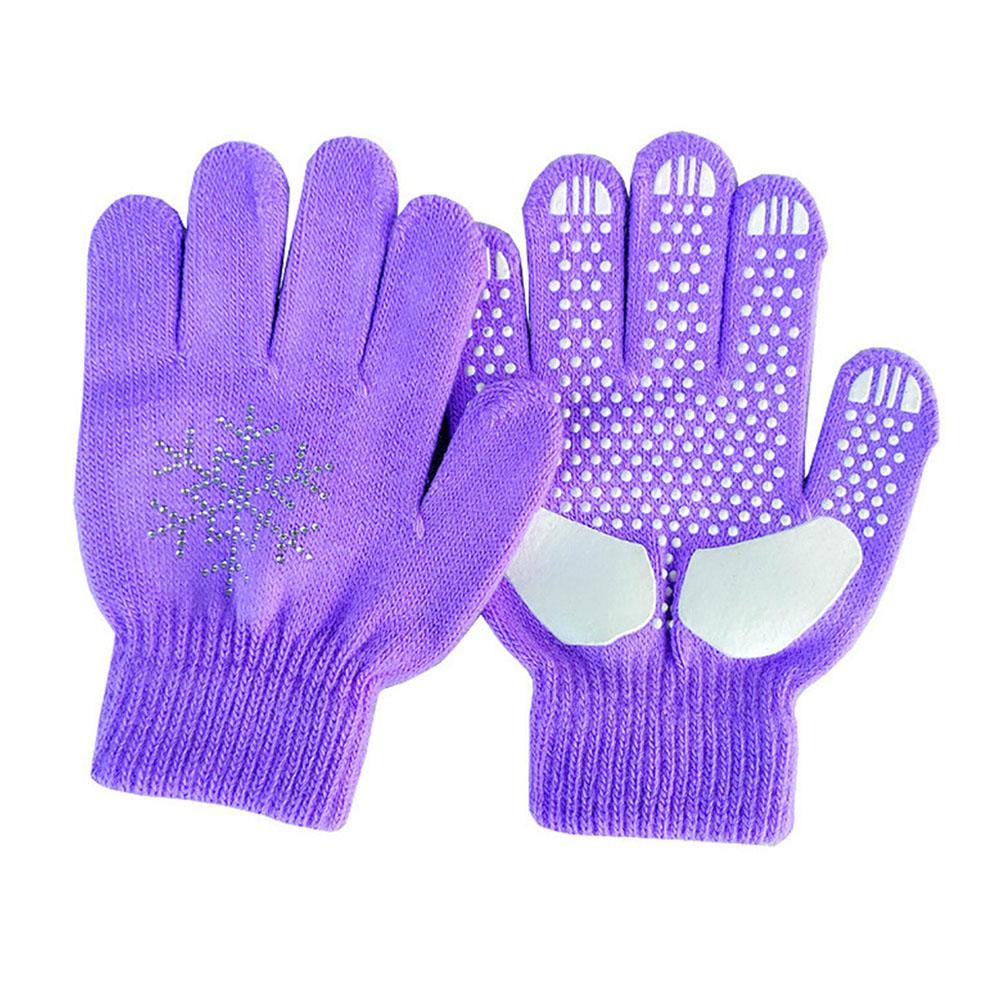 Cotton Lining Ice Skating Gloves Ski Gloves Easy To Pack