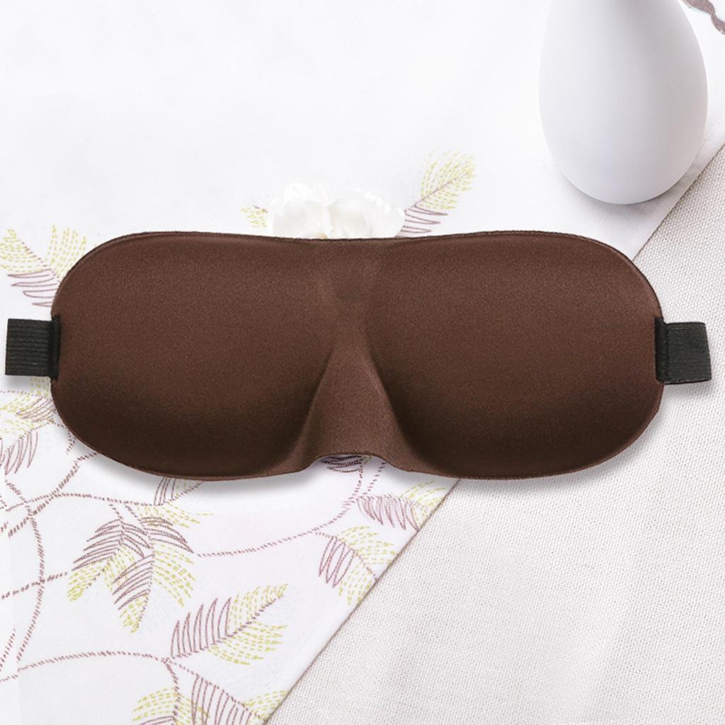 3D Sleep Mask Natural Sleeping Eye Mask Simple Shade Eye Patch Women Men Soft Portable Blindfold Travel Eyepatch Eyeshade Cover