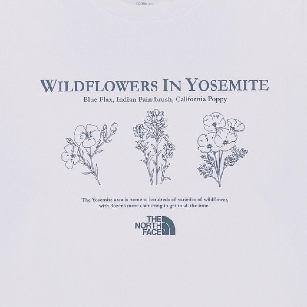 The North Face Flower Ex Short Sleeve Round Tee Nt7ur23k