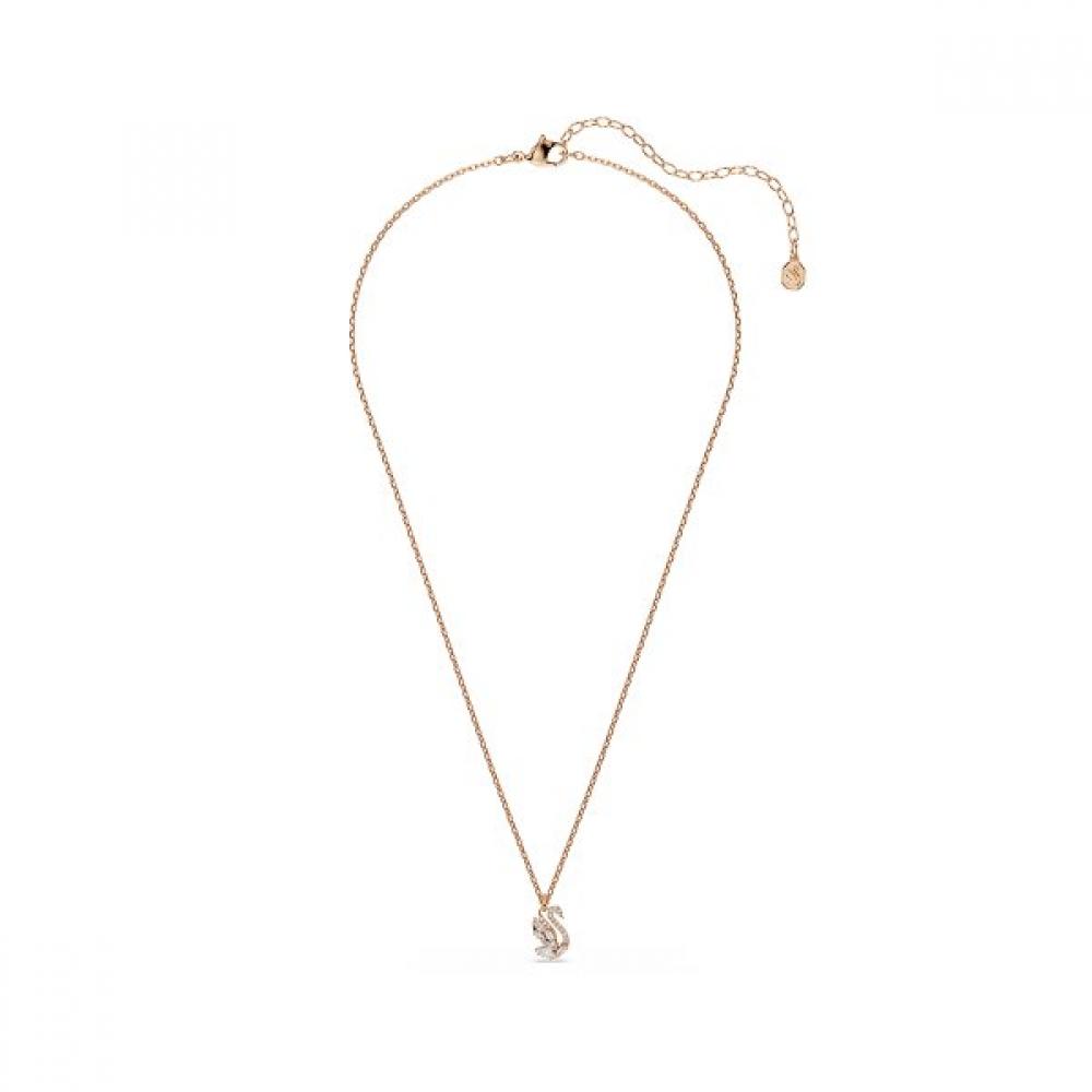 Swarovski Women S roSe Gold Tone Necklace 5738203