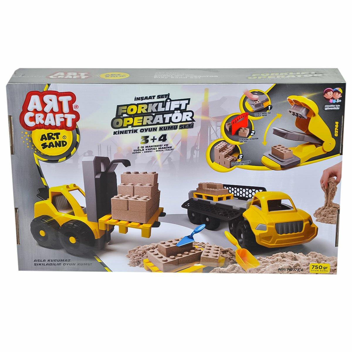 

03744 Artstand - набор песка для оператора вилочного погрузчика - Fen Toys