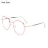 Trendy Office Anti Blue Light Glasses for Women Cute Cat Ears Eyewear Blue Rays Blocking Eyewear Classic Metal Frame Eyeglasses