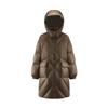 Ailaiyi Women's Long Puffy Down Jacket with Detachable Hood