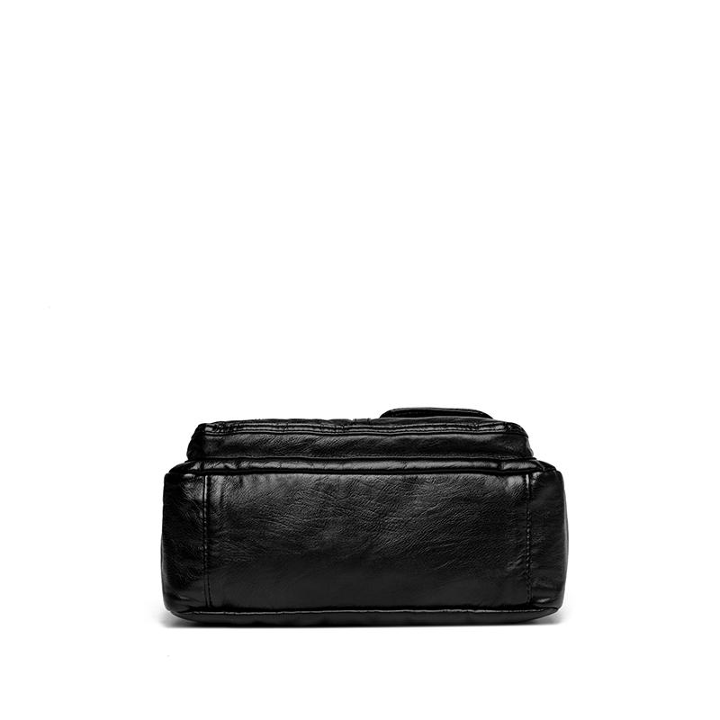 PU Multi-compartment Shoulder Bag Multi-pocket Women's Crossbody Bag Mother Bag