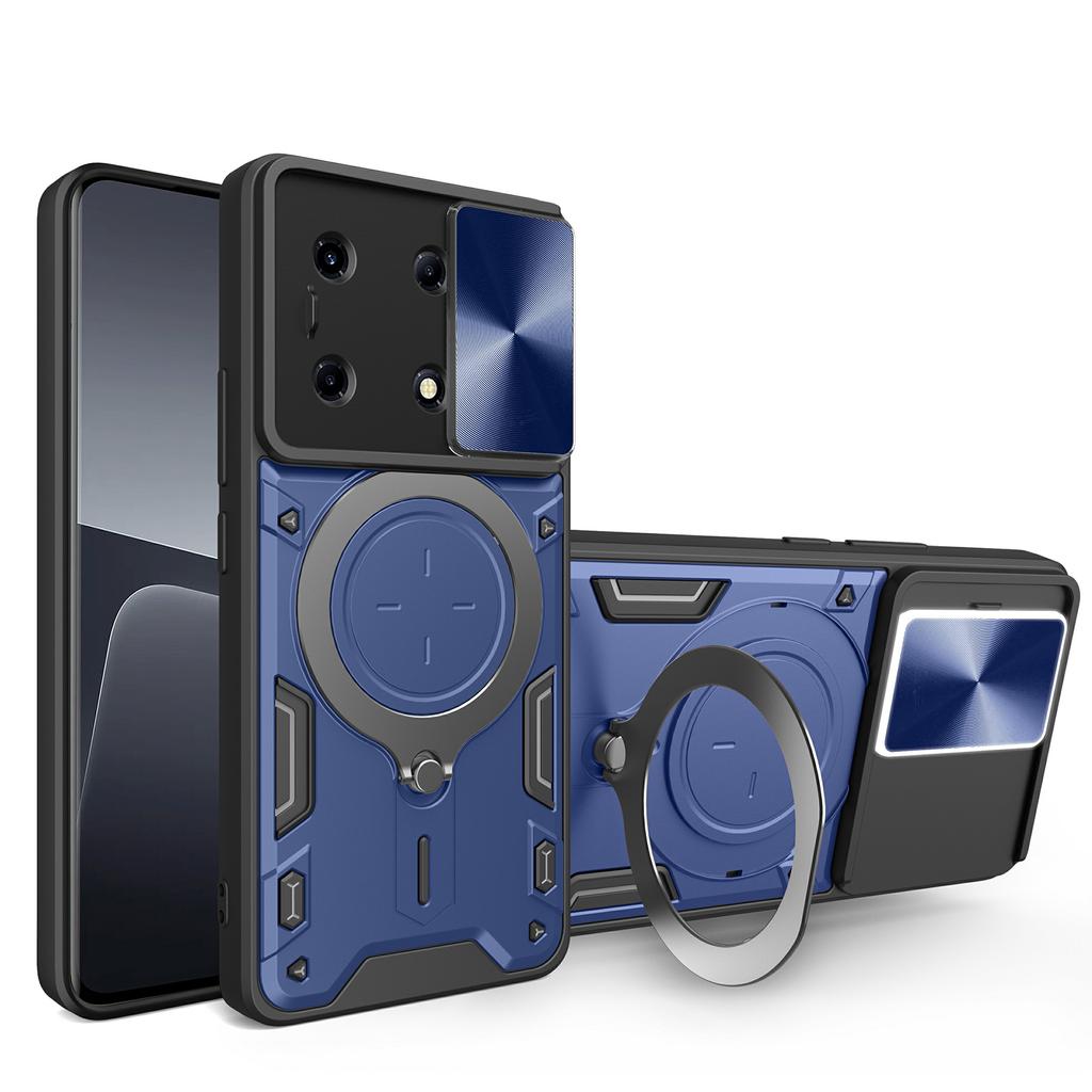 For Infinix Note 30 VIP 5G Case Lens Protection TPU+PC Kickstand Phone Cover