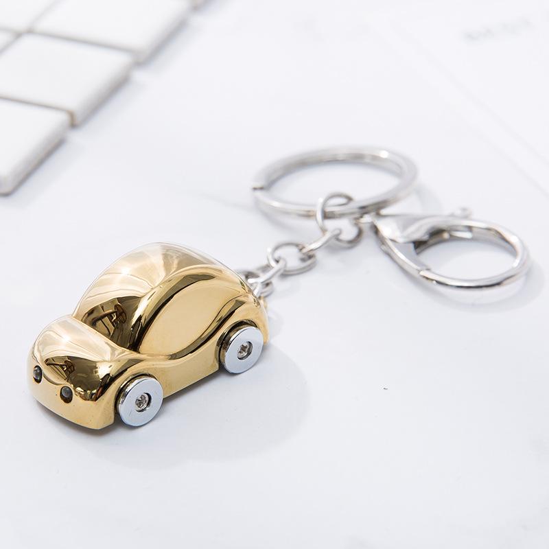 Luminous Zinc Alloy Keychain - Creative Gift for Men and Women, Cute Korean Style Couple Pendant.