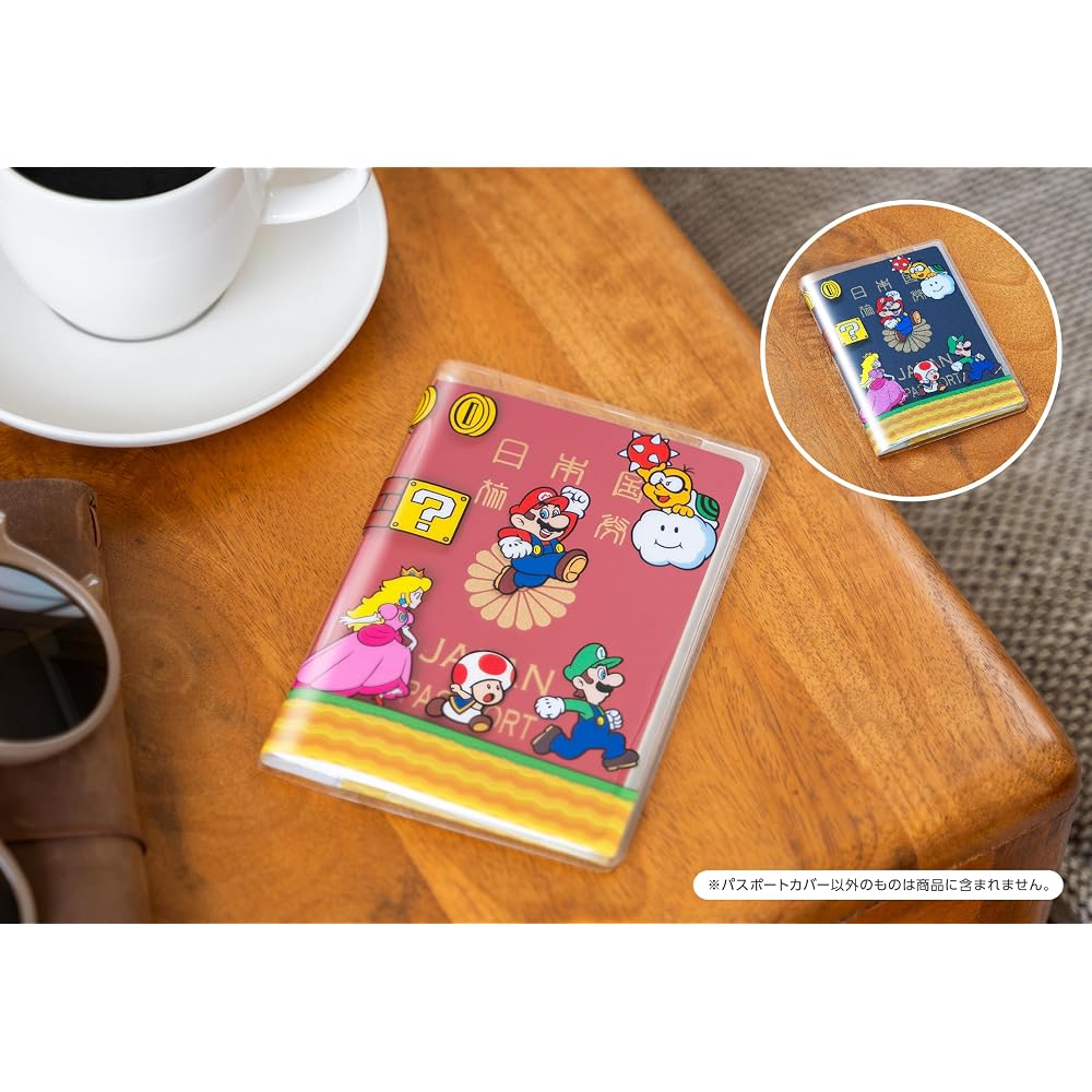 Super Mario passport cover (Mario characters)