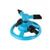 360° Rotating ABS Garden Sprinkler – Blue Lawn Sprayer, 2 Quick Connectors, Water Saving