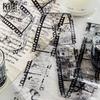 1pcs/1lot Decorative Adhesive tapes Ink marks between papers Scrapbooking DIY Paper Scrapbooking Stickers