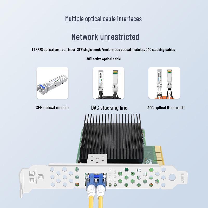 EB-LINK Mellanox ConnectX-4 25G SFP28 PCI-E Network Card (CN version)