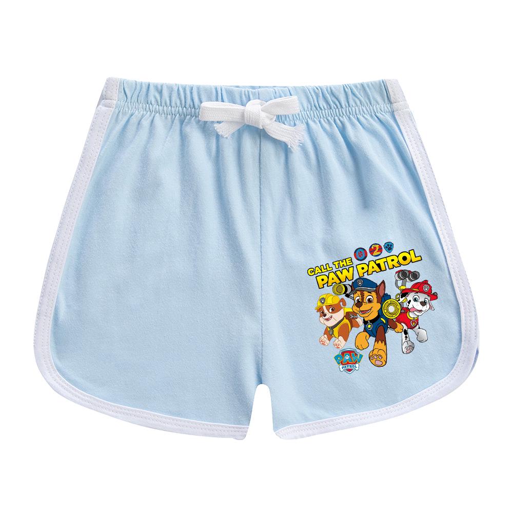 Paw Patrol Kids' Cotton T-Shirt & Shorts Set - Summer Style Boys' Casual Outfit