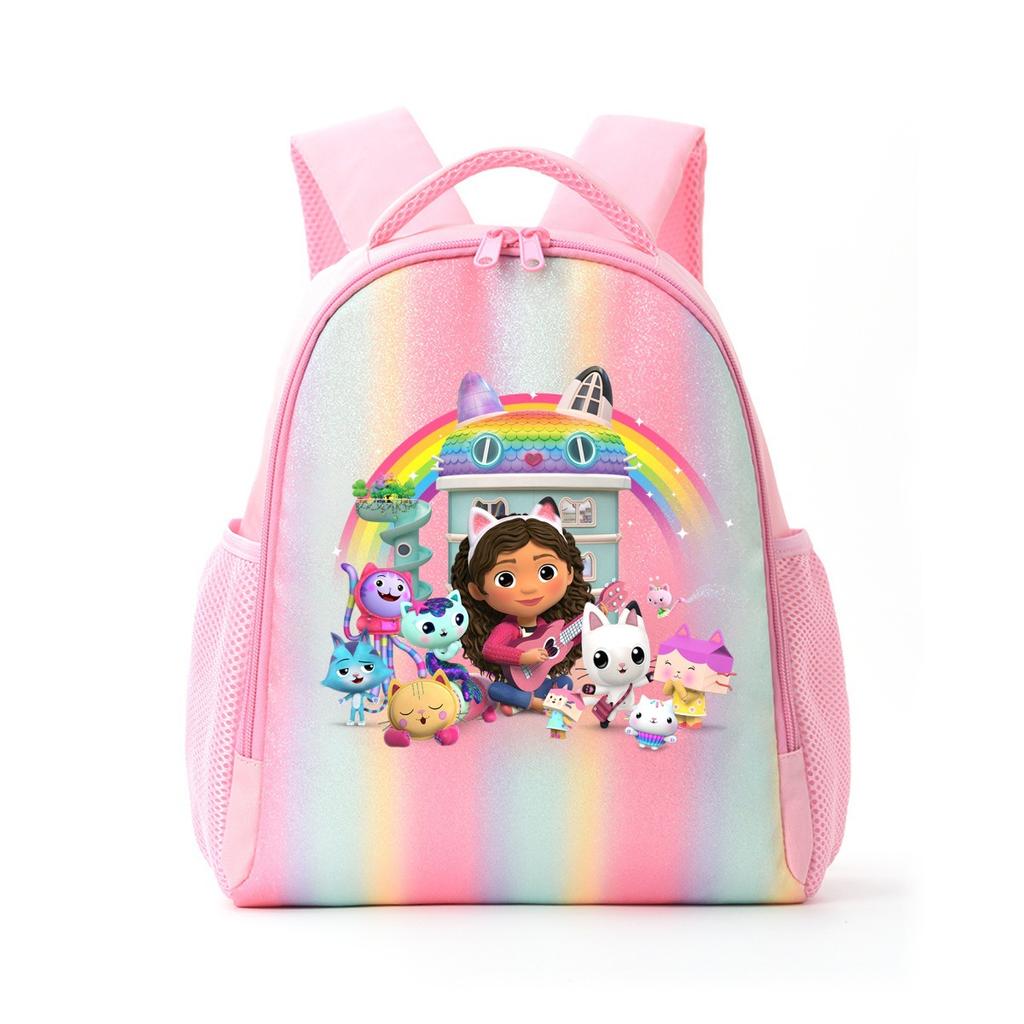 Gaby'S Doll House Children'S Backpack Elementary School Student Rainbow School Bag Children'S Backpack Light Casual