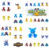 Cute And Adorable Digital Monster Pvc Toys For Display