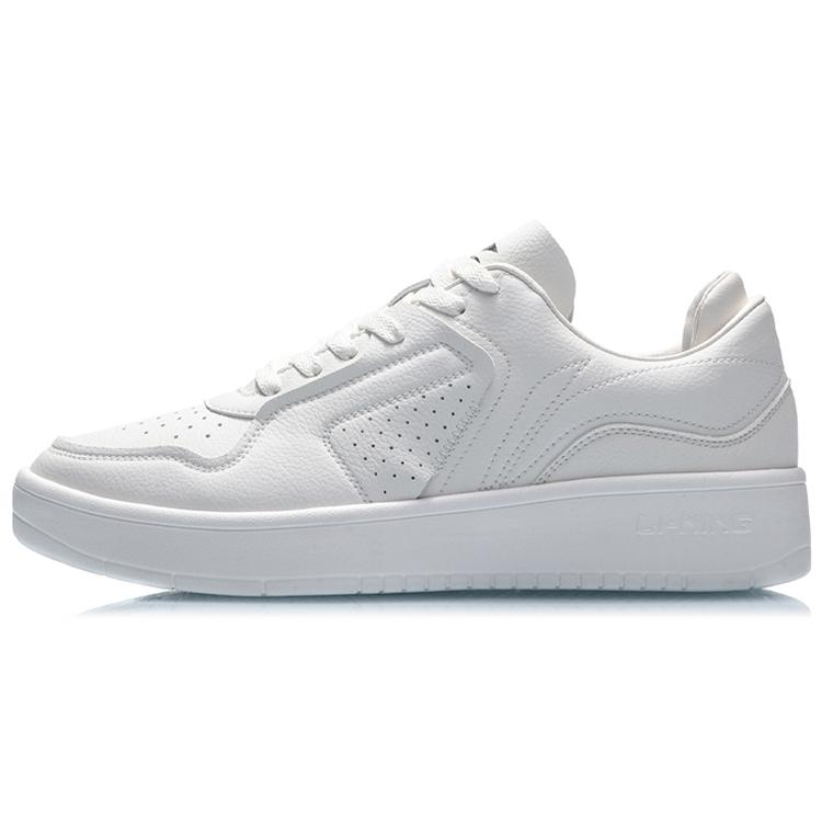 New LiNing Street Player Coverage Warm Slip Resistant Low Top Skateboard Shoes White AGCQ251-2