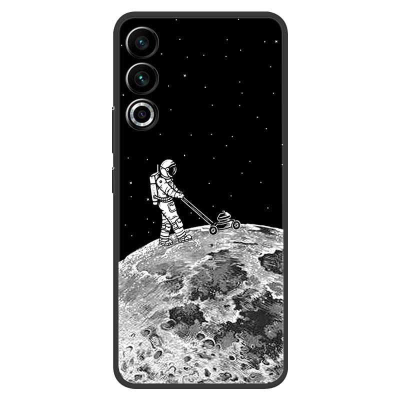 For Meizu 20 Case 6.55" Capa Silicone Painted Soft Black Cover for Meizu 20 2023 Covers Para Meizu20 Coque TPU Protective Shells