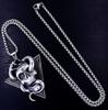 Necklace Retro Snake Skull Men's Pendant